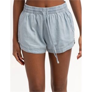 Aerie High Waist Light Blue Shorts